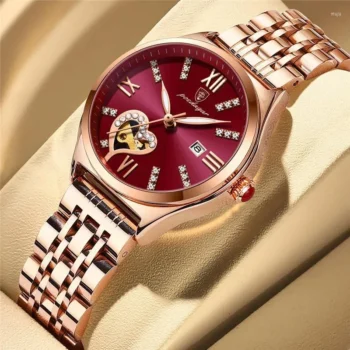 POEDAGAR 320 Quartz Watch For Women Stainless Steel