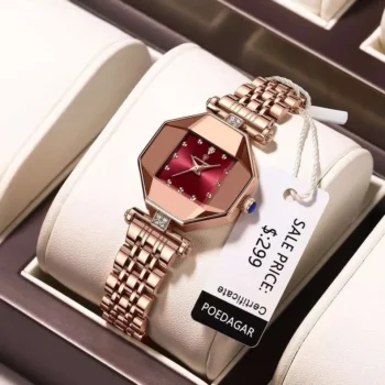 POEDAGAR 368 Quartz Watch For Women