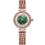 olevs 9959 Women luxury Quartz starry dial watch;